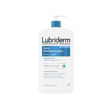 Lubriderm Daily Moisture Lotion Mormal To Dry Skin Fragrance Free 709Ml